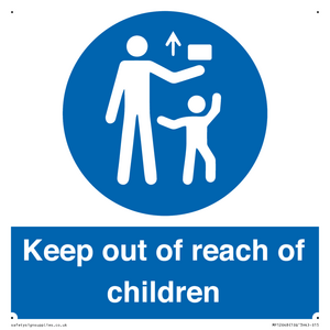 Keep out of reach of children